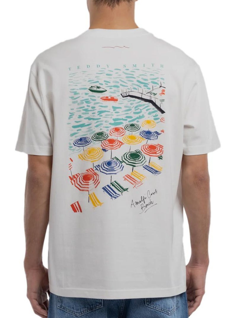 Camiseta de Hombre Teddy Smith Blanco - Kiabi