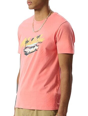 Camiseta de hombre teddy smith con estampado de s