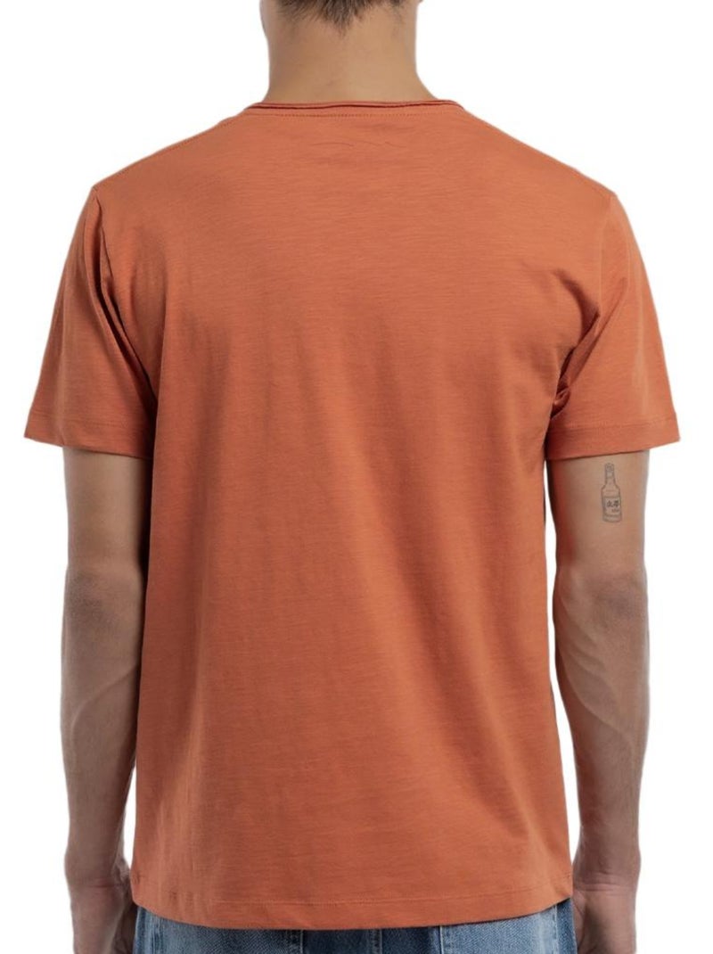 Camiseta de Hombre Teddy Smith Naranja - Kiabi