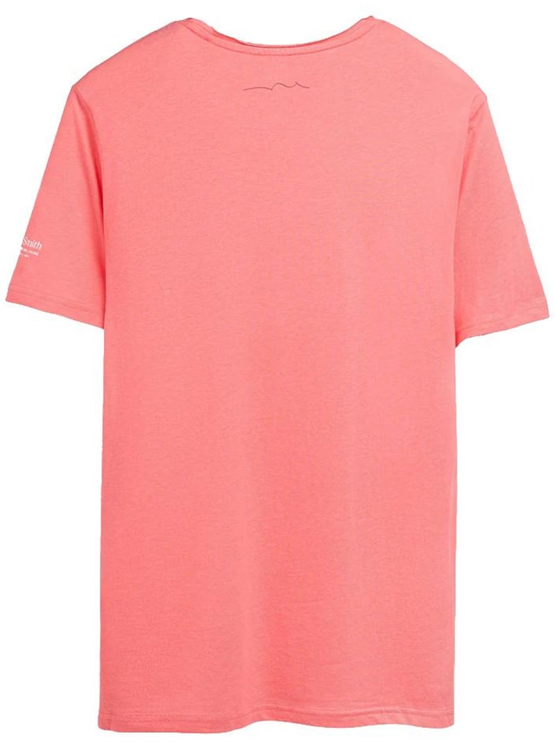 Camiseta de Hombre Teddy Smith Rosa - Kiabi