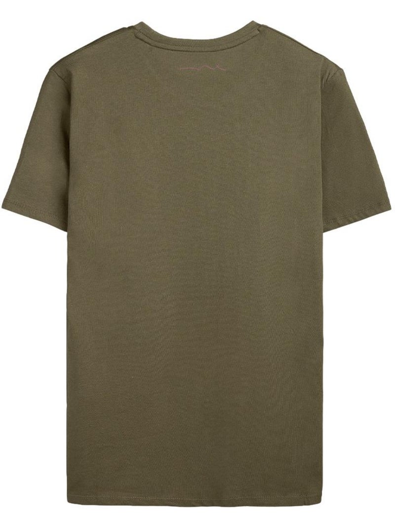Camiseta de hombre teddy smith Verde caqui claro - Kiabi