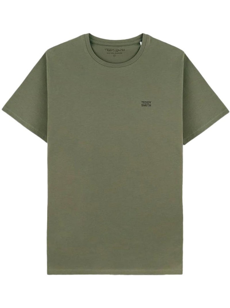 Camiseta de hombre Teddy Smith Verde caqui claro - Kiabi