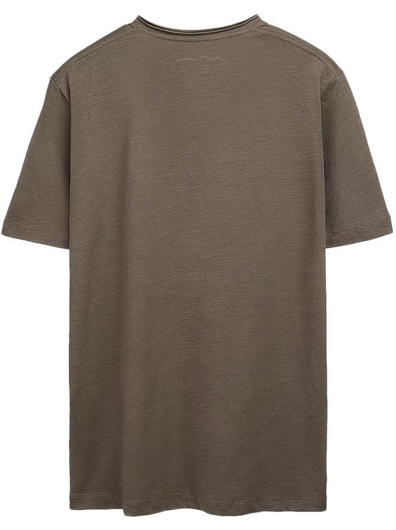 Camiseta de Hombre Teddy Smith Verde caqui claro - Kiabi