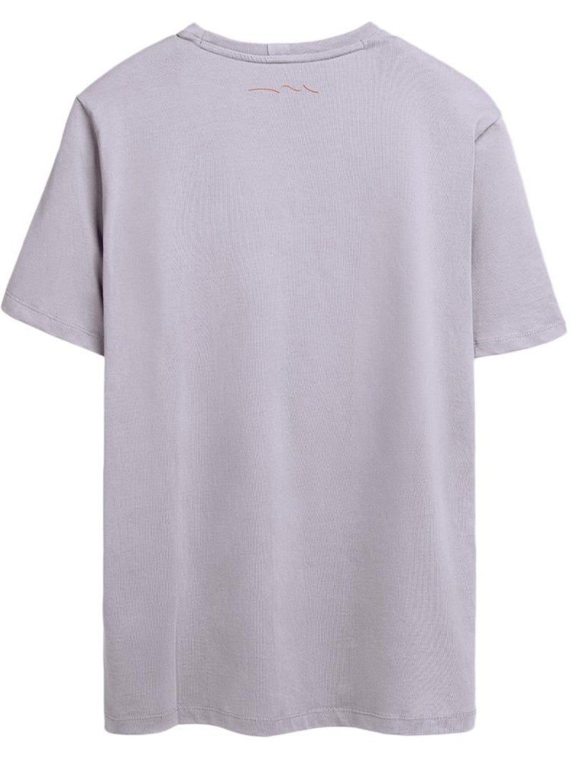Camiseta de Hombre Teddy Smith Violeta - Kiabi