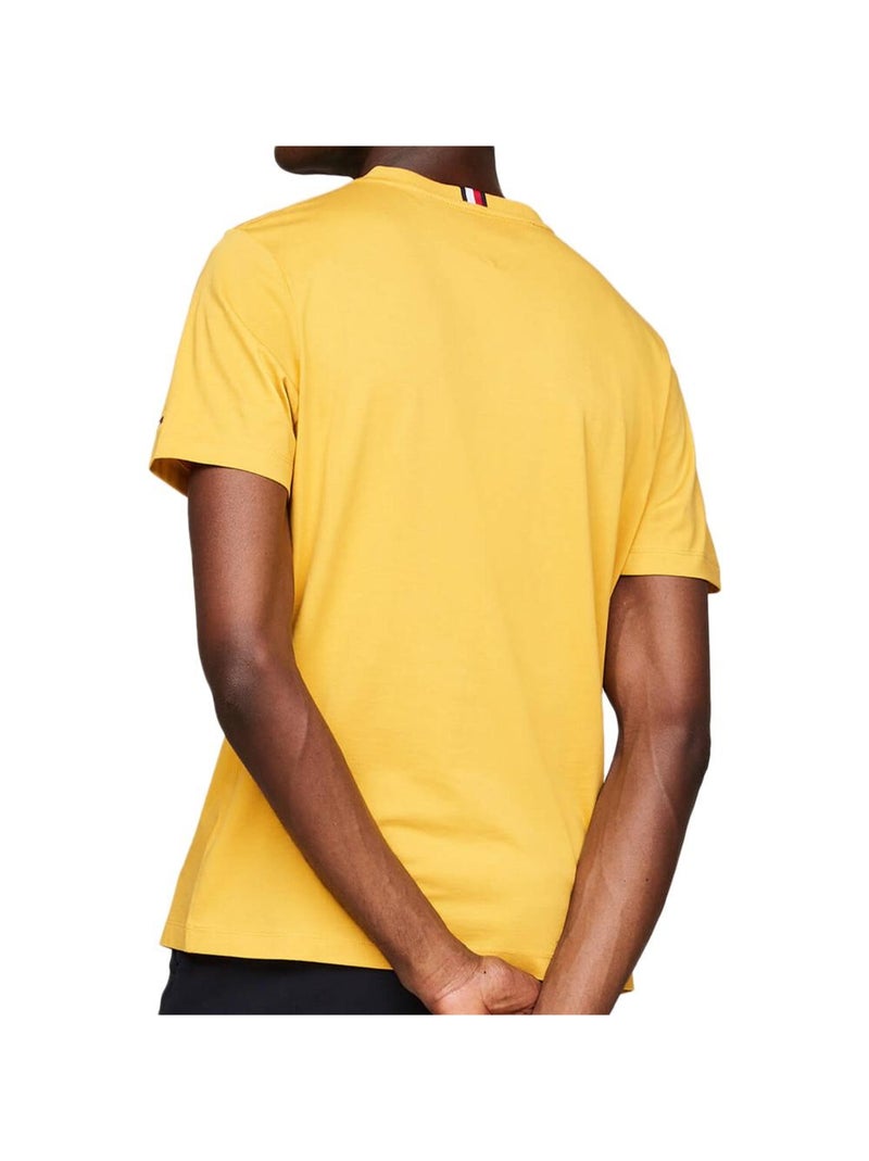 Camiseta de Hombre Tommy Hilfiger Amarillo - Kiabi