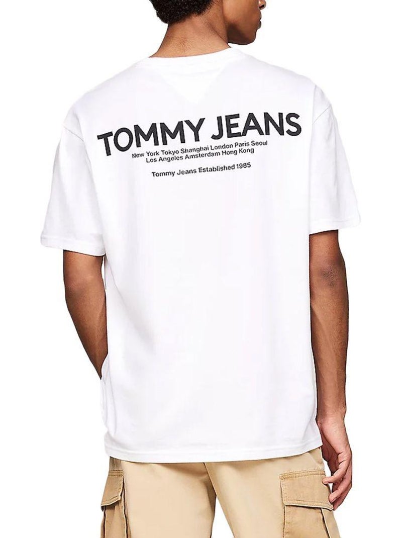 Camiseta de hombre tommy hilfiger Blanco - Kiabi