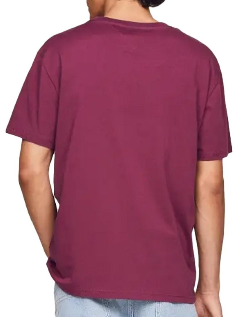 Camiseta de Hombre Tommy Hilfiger Burdeos - Kiabi