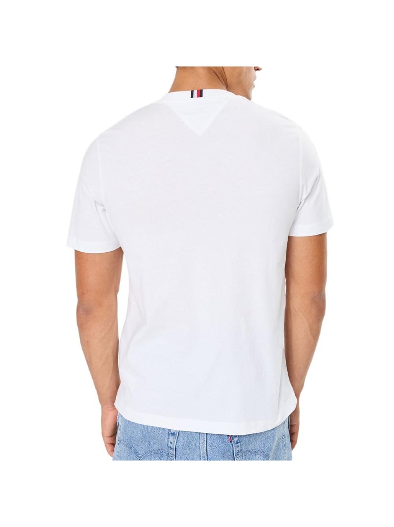 Camiseta de Hombre Tommy Hilfiger con Bolsillo Blanco - Kiabi