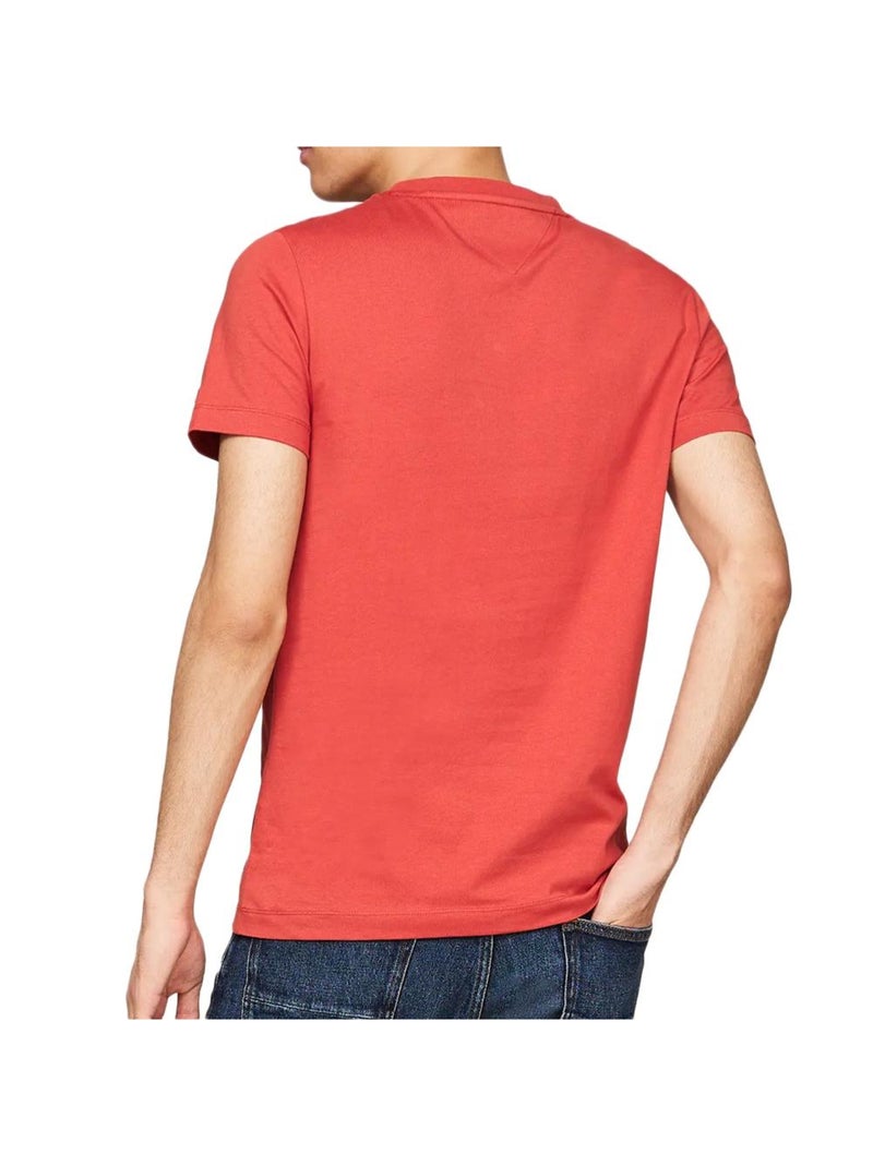 Camiseta de Hombre Tommy Hilfiger Rojo - Kiabi