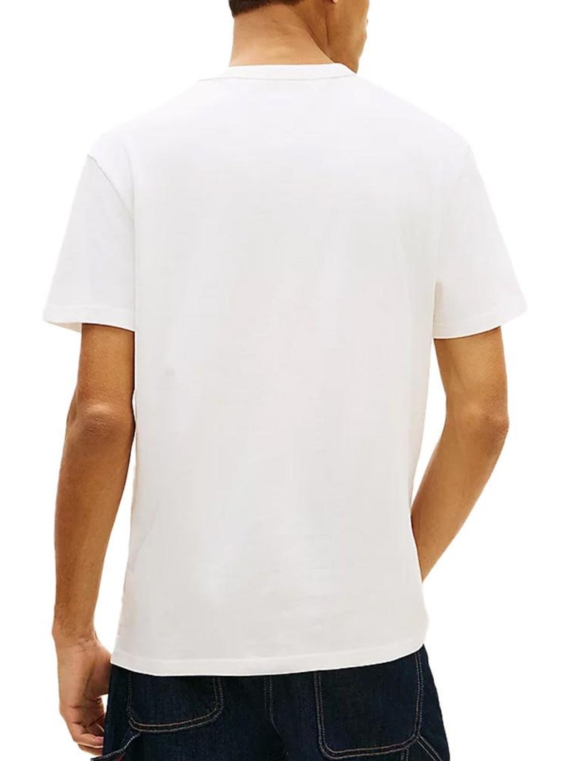 Camiseta de Hombre Tommy Jeans con Logo Beige - Kiabi