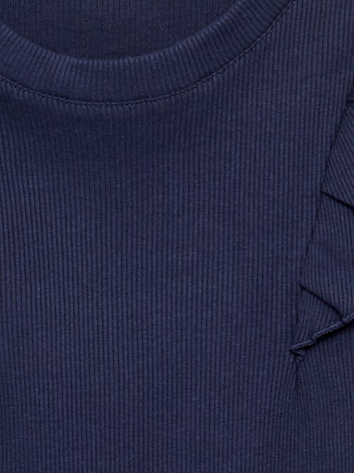 Camiseta de hombros con volantes - colección fácil de poner - Kiabi Camiseta de hombros con volantes - colección fácil de poner - Kiabi