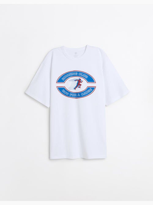 Camiseta de jersey gruesa estampada, MO Fashion - Kiabi