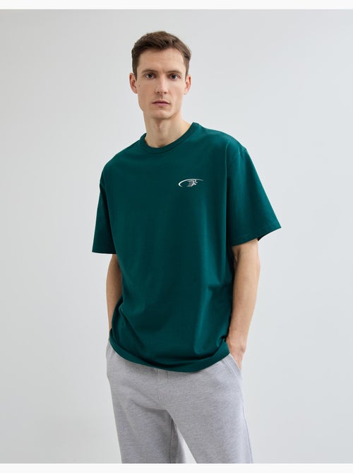 Camiseta de jersey gruesa estampada, MO Fashion - Kiabi