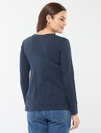 Camiseta de lactancia básica