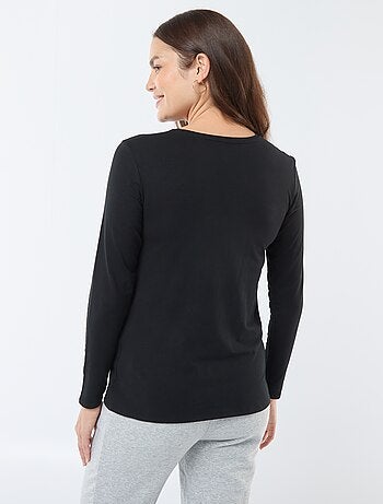 Camiseta de lactancia básica