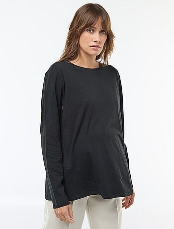 Camiseta de lactancia básica