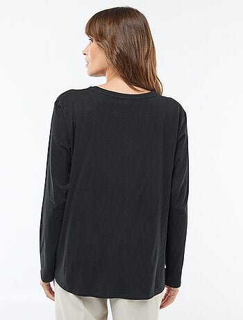 Camiseta de lactancia básica