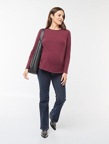 Camiseta de lactancia básica