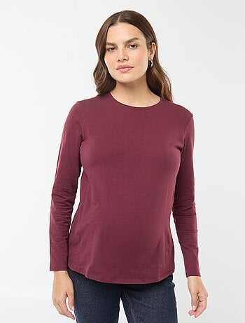 Camiseta de lactancia básica