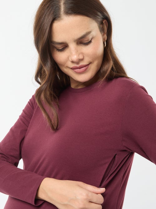 Camiseta de lactancia básica - Kiabi