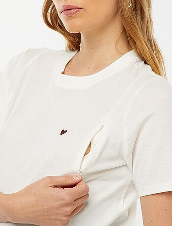 Camiseta de lactancia
