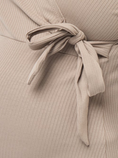 Camiseta de lactancia cruzada - Kiabi