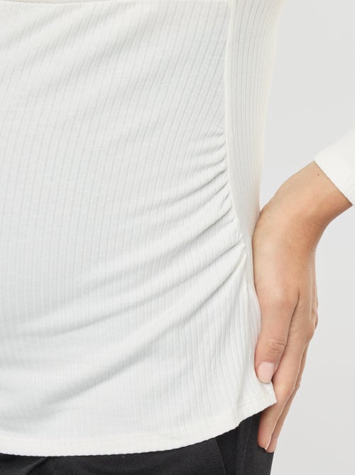 Camiseta de lactancia cruzada - Kiabi