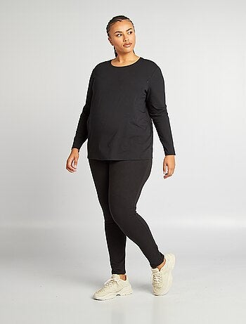 Camiseta de lactancia de punto