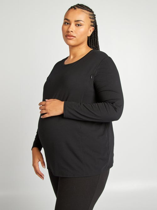 Camiseta de lactancia de punto - Kiabi