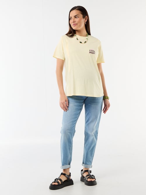 Camiseta de lactancia estampada - Kiabi
