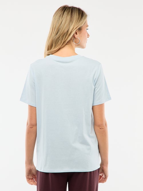 Camiseta de lactancia estampada de manga corta - Kiabi