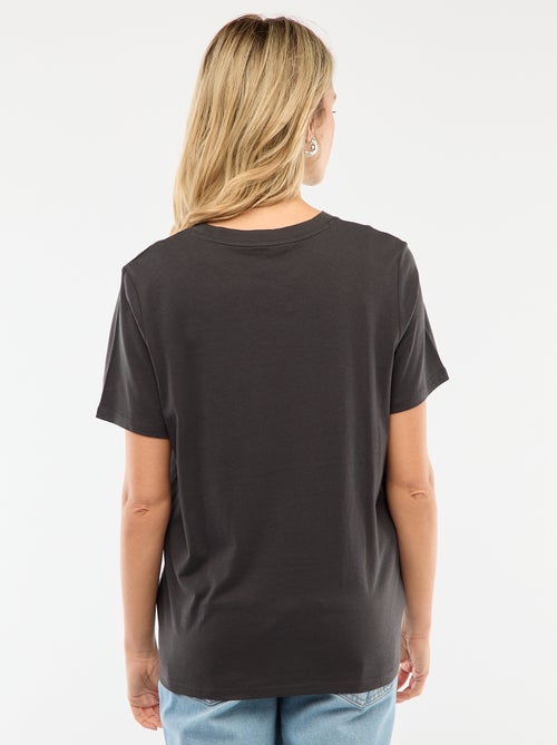 Camiseta de lactancia estampada de manga corta - Kiabi