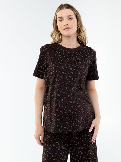 Camiseta de lactancia estampada - Kiabi