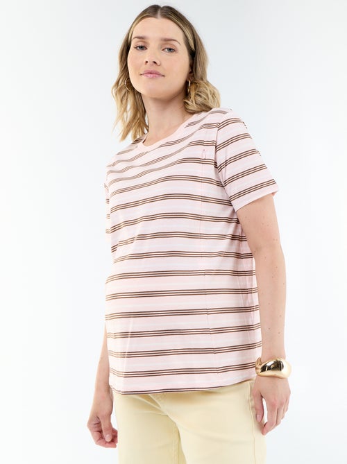 Camiseta de lactancia estampada - Kiabi