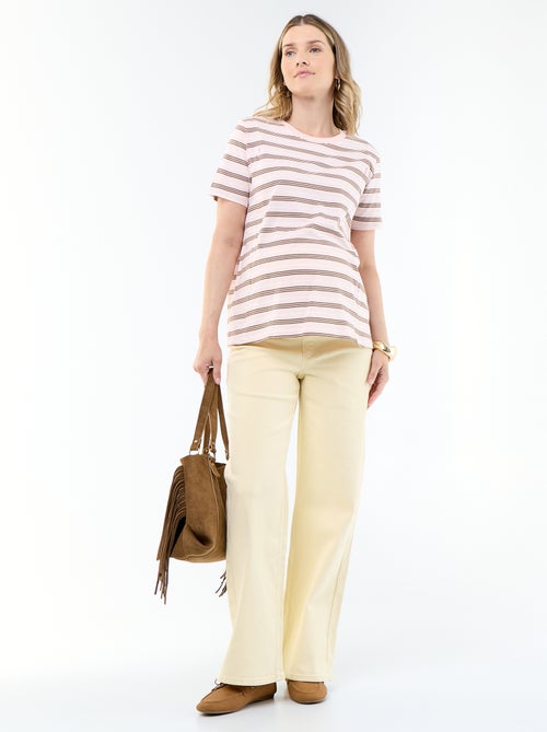 Camiseta de lactancia estampada - Kiabi