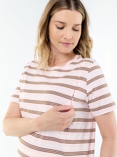 Camiseta de lactancia estampada - Kiabi