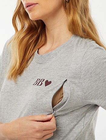 Camiseta de lactancia