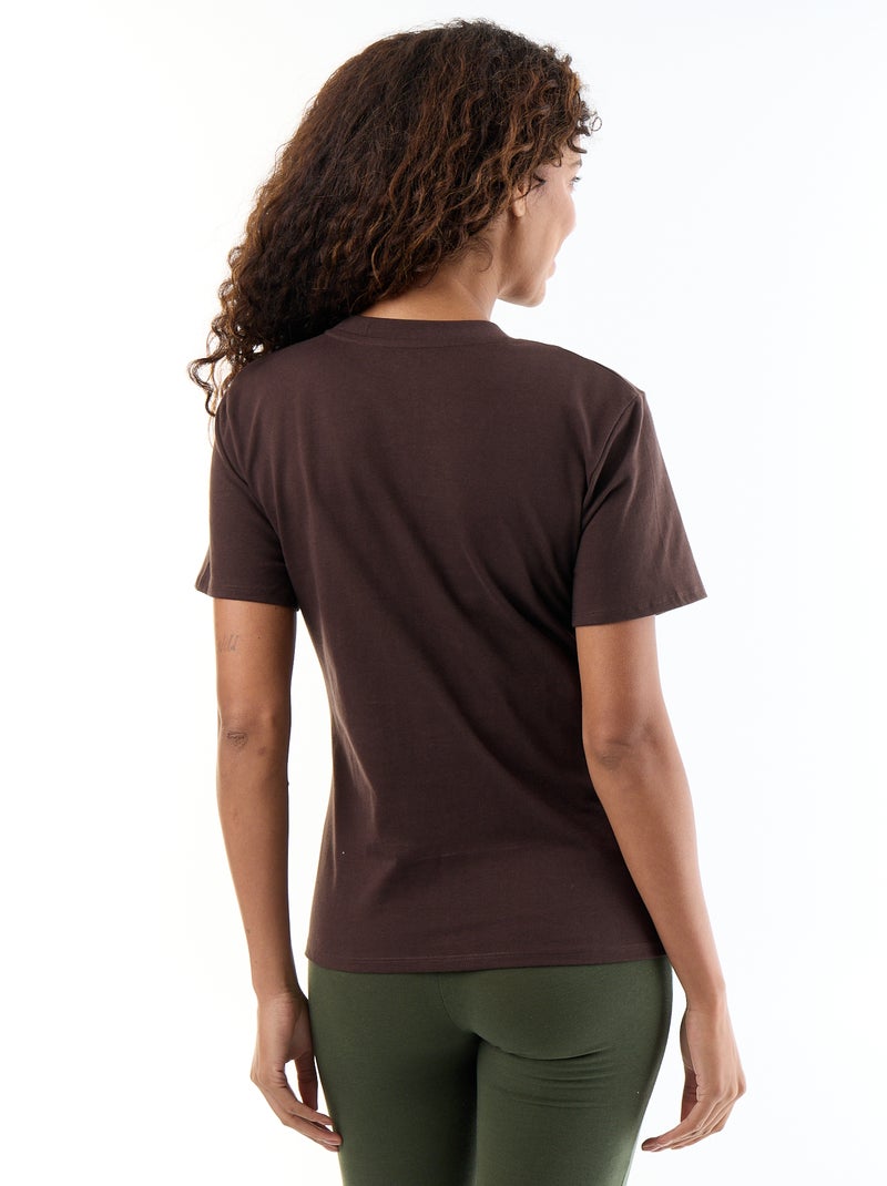 Camiseta de lactancia Marron - Kiabi