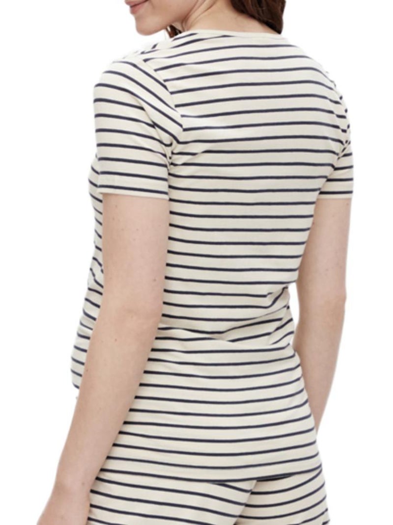 Camiseta de Lactancia y Premamá Mamalicious Beige - Kiabi