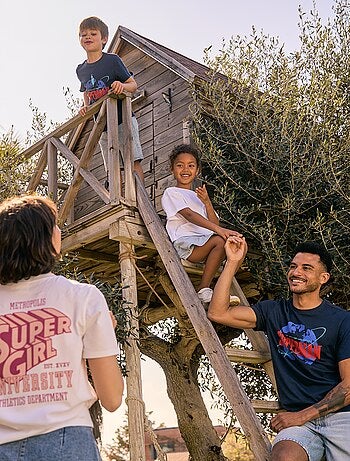 Camiseta de langa corta 'Superman' 'DC Comics'