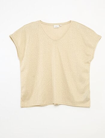 Camiseta de lentejuelas 'Only Carmakoma'