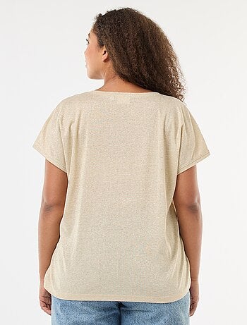 Camiseta de lentejuelas 'Only Carmakoma'