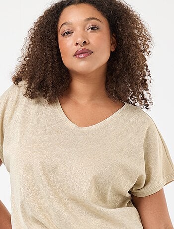 Camiseta de lentejuelas 'Only Carmakoma'