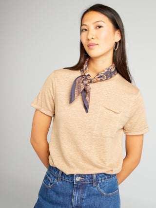 Camiseta de lino
