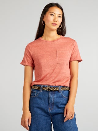 Camiseta de lino