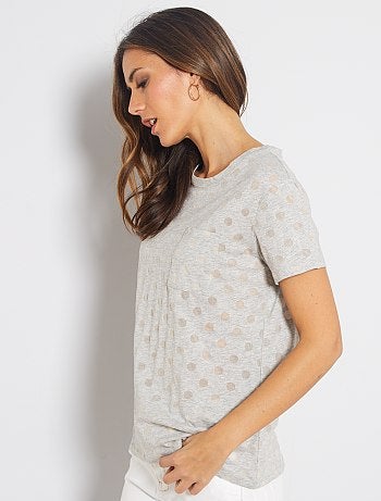 Camiseta de lunares - Kiabi