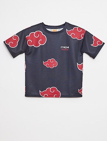 Camiseta de malla estampada 'Naruto'