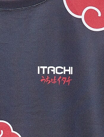 Camiseta de malla estampada 'Naruto'
