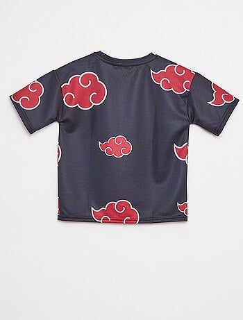 Camiseta de malla estampada 'Naruto'