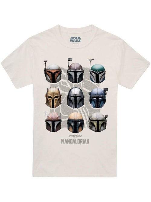 Camiseta de mando diseño casco para adultos unisex - star wars: the mandalorian - Kiabi